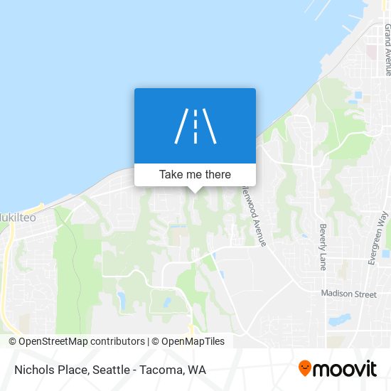 Nichols Place map