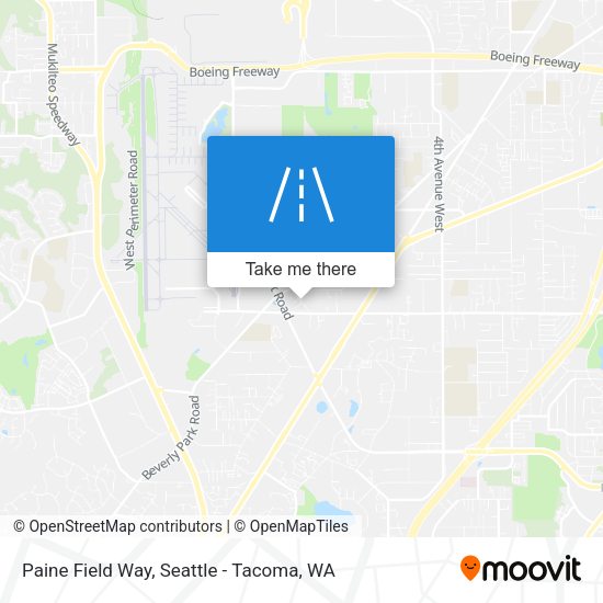 Mapa de Paine Field Way