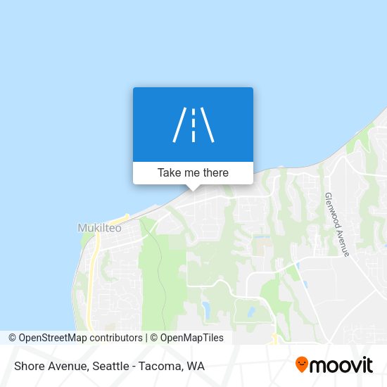 Mapa de Shore Avenue