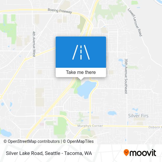 Mapa de Silver Lake Road