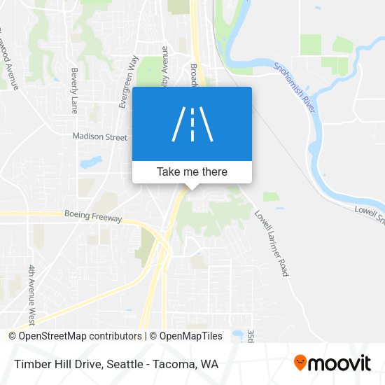 Timber Hill Drive map