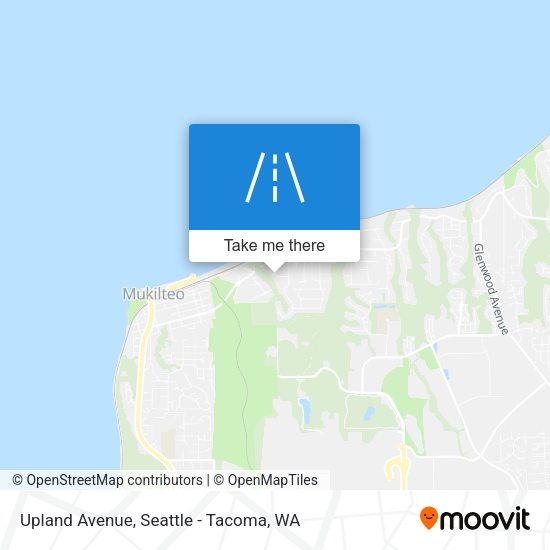 Mapa de Upland Avenue