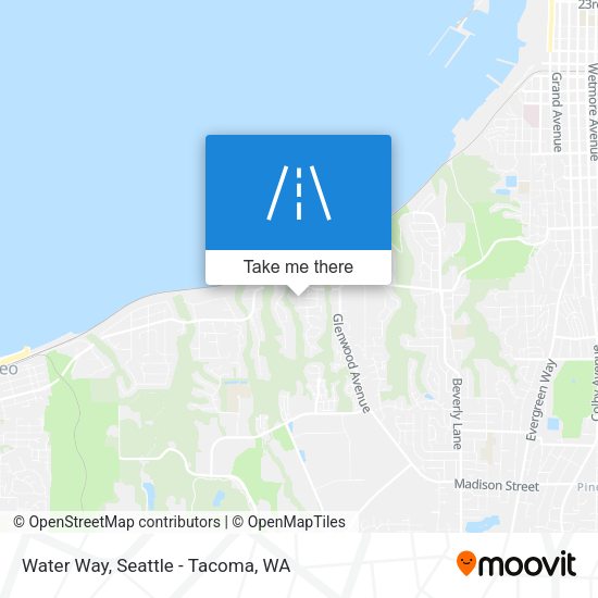 Water Way map