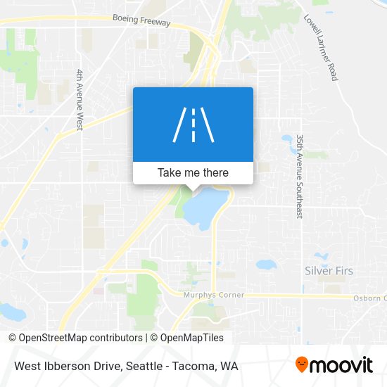 West Ibberson Drive map