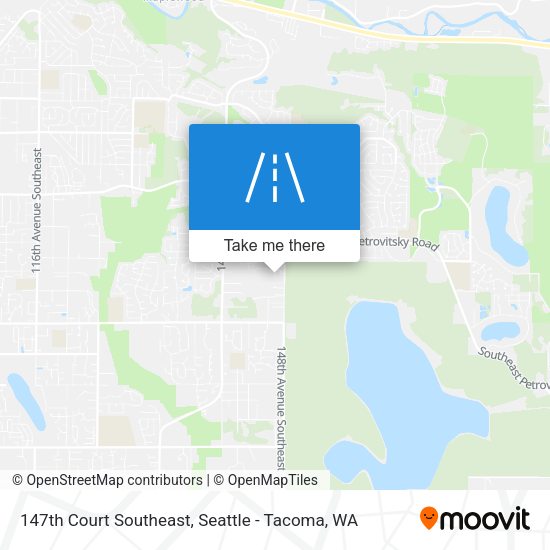 147th Court Southeast map