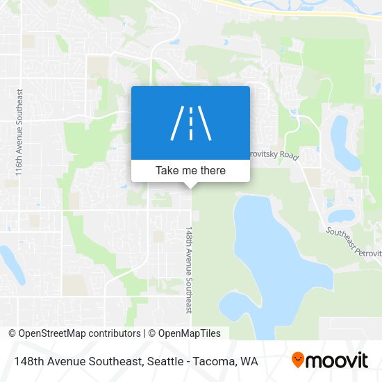 148th Avenue Southeast map