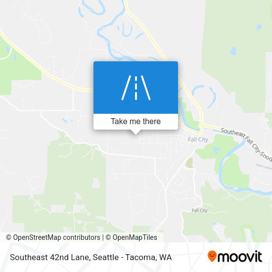 Mapa de Southeast 42nd Lane