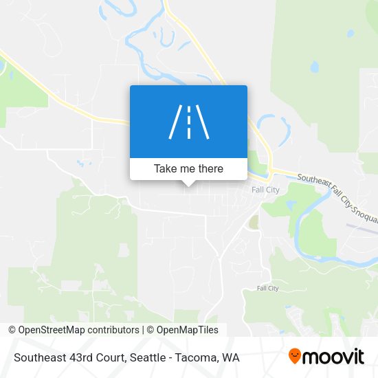 Mapa de Southeast 43rd Court