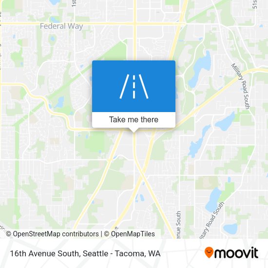 Mapa de 16th Avenue South