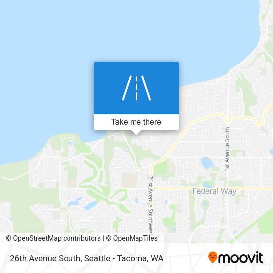 Mapa de 26th Avenue South