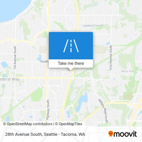 28th Avenue South map