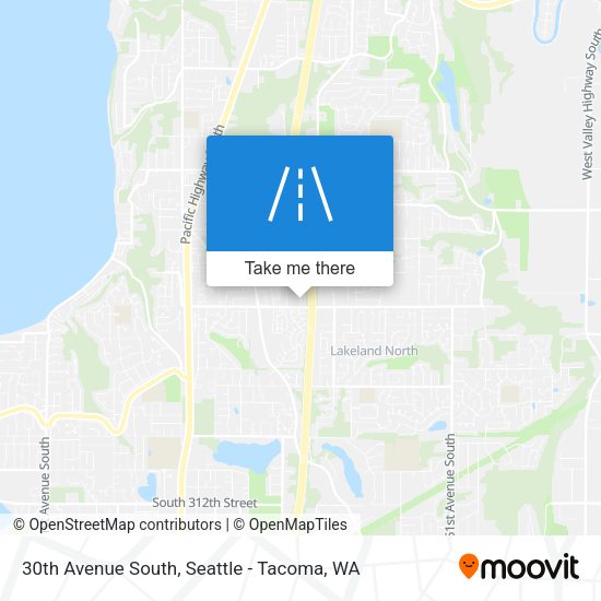 Mapa de 30th Avenue South