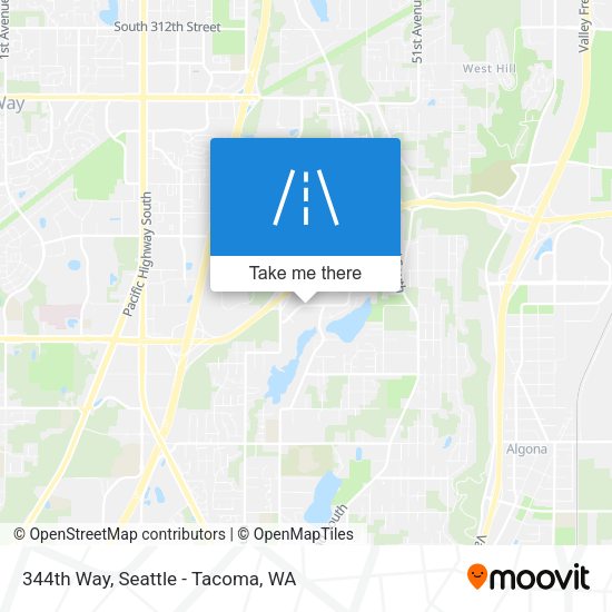 344th Way map