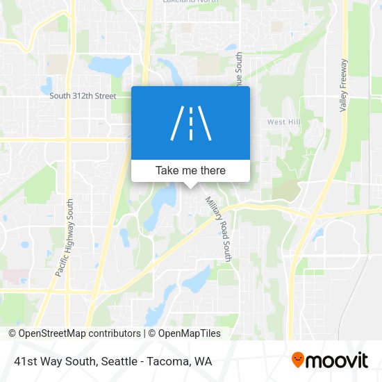 Mapa de 41st Way South