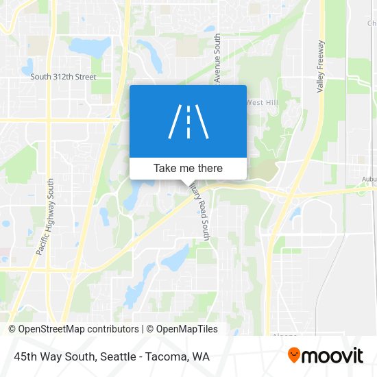45th Way South map