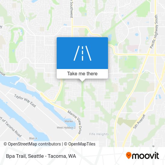 Bpa Trail map