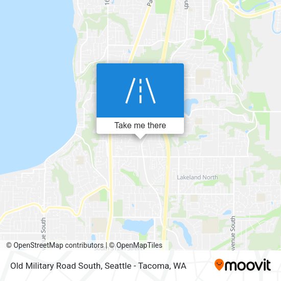 Mapa de Old Military Road South