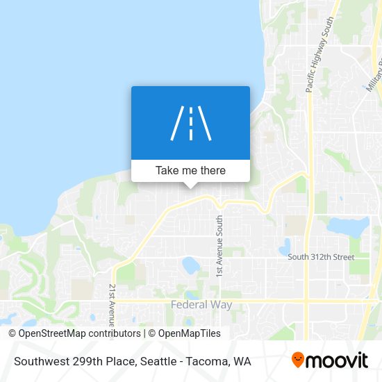Mapa de Southwest 299th Place