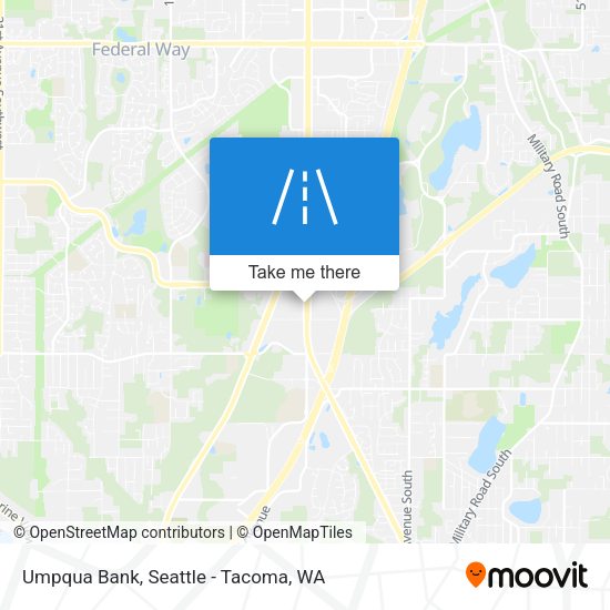 Umpqua Bank map