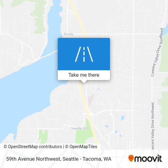Mapa de 59th Avenue Northwest