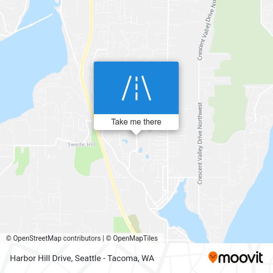 Mapa de Harbor Hill Drive