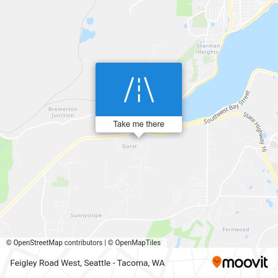 Mapa de Feigley Road West