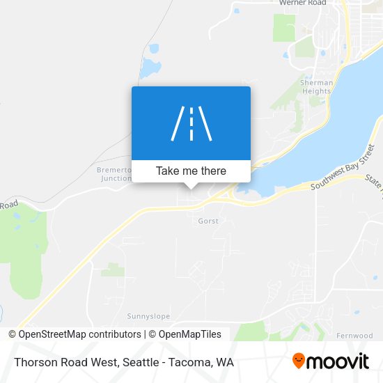 Mapa de Thorson Road West