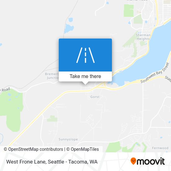 Mapa de West Frone Lane