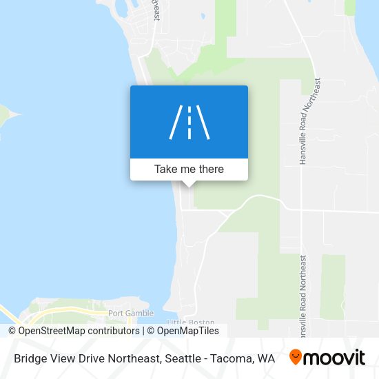 Mapa de Bridge View Drive Northeast