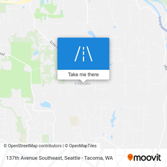 Mapa de 137th Avenue Southeast