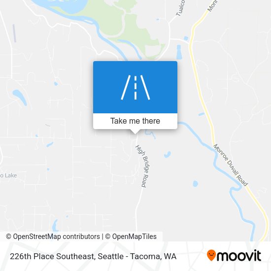 Mapa de 226th Place Southeast