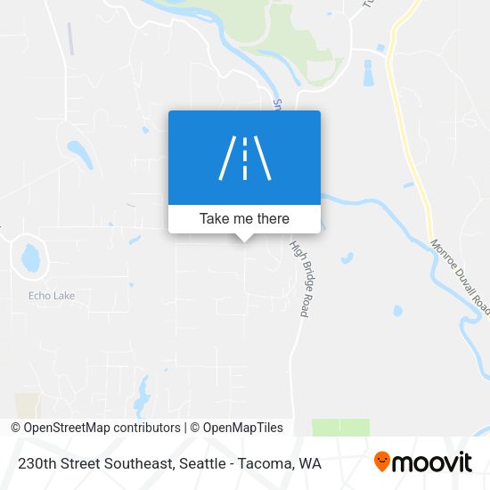 230th Street Southeast map