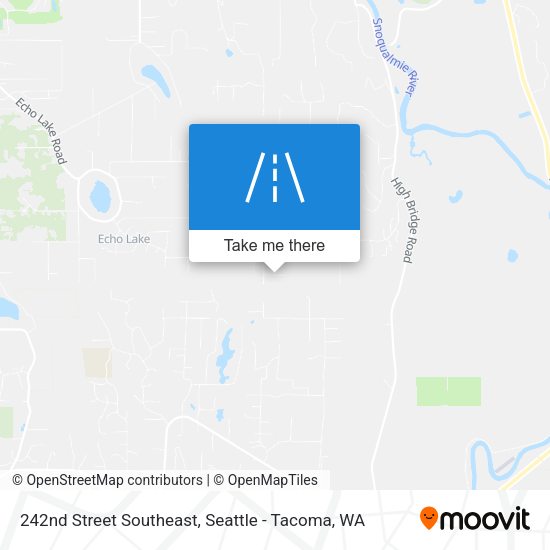 242nd Street Southeast map