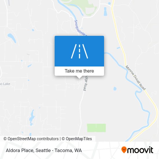 Mapa de Aldora Place