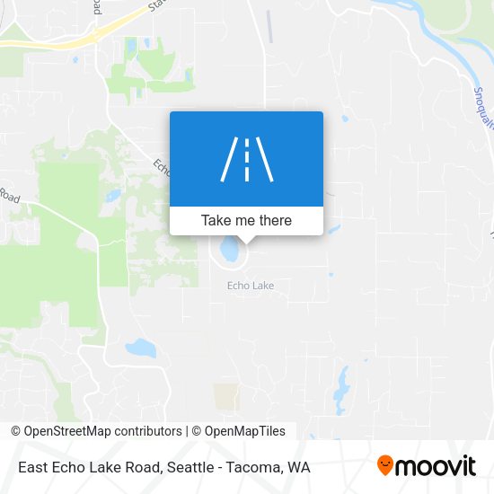 Mapa de East Echo Lake Road