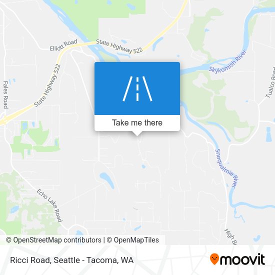 Mapa de Ricci Road