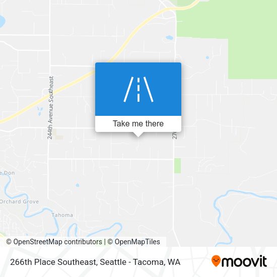 Mapa de 266th Place Southeast