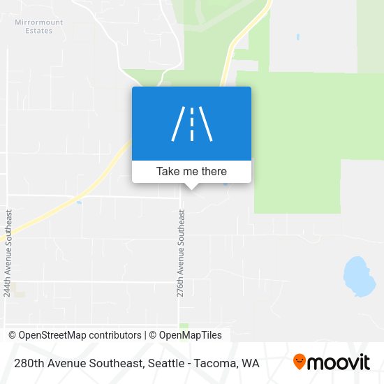 Mapa de 280th Avenue Southeast