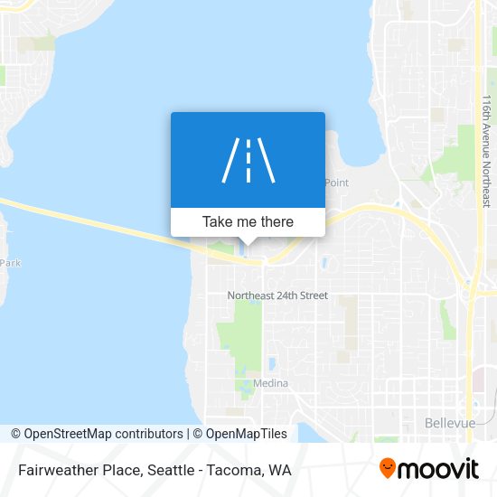 Mapa de Fairweather Place
