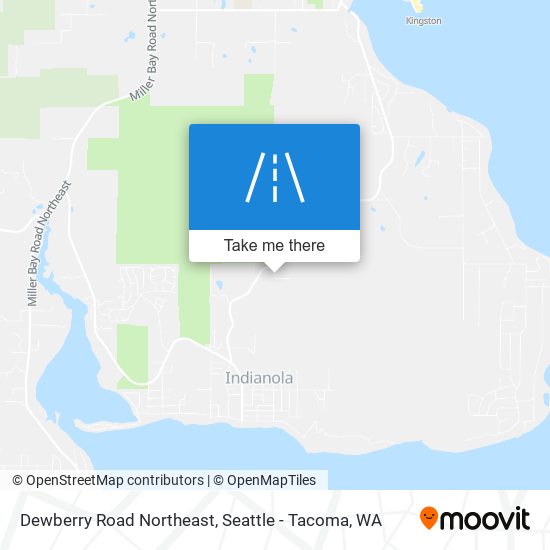 Mapa de Dewberry Road Northeast