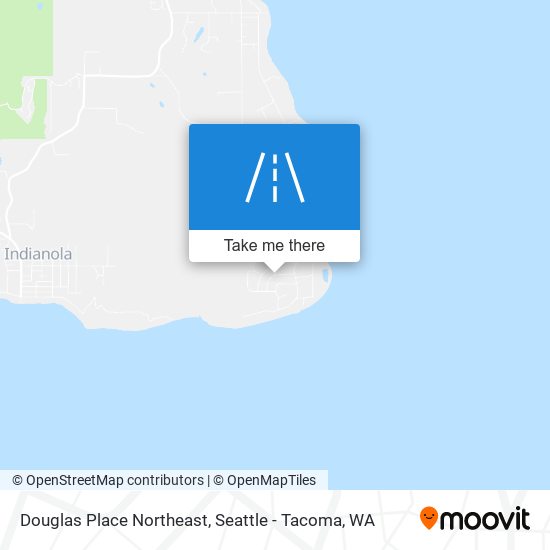Mapa de Douglas Place Northeast