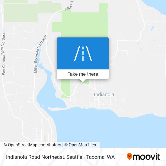 Indianola Road Northeast map