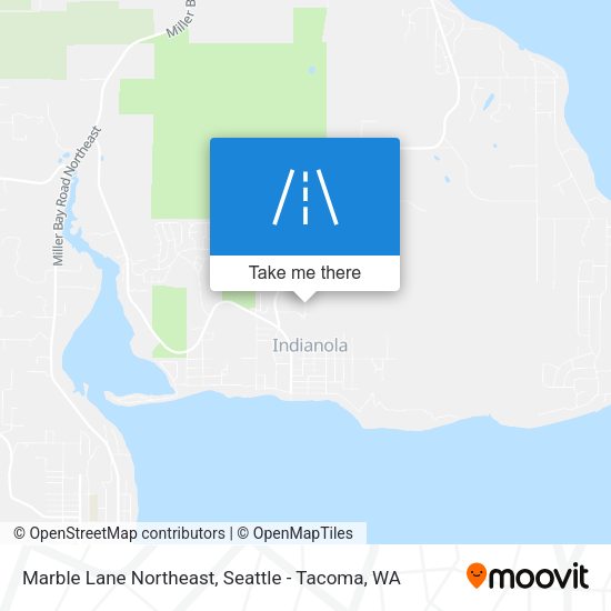 Marble Lane Northeast map