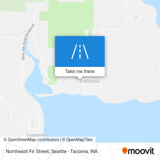 Mapa de Northeast Fir Street