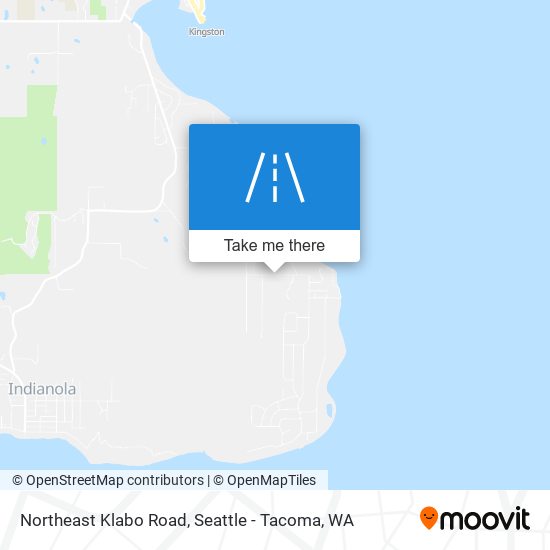 Northeast Klabo Road map