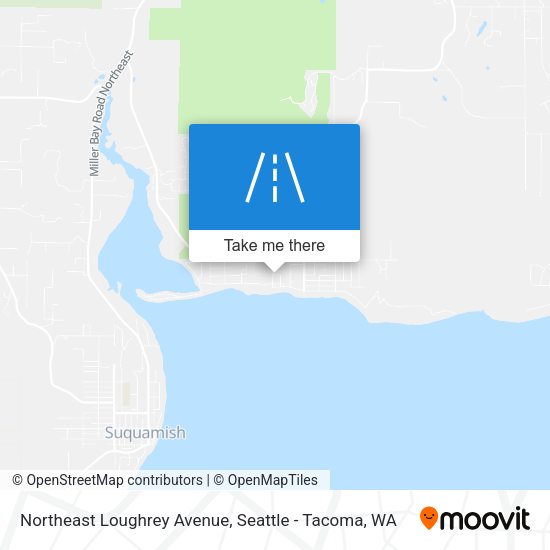 Mapa de Northeast Loughrey Avenue