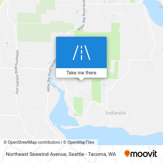 Northeast Seawind Avenue map