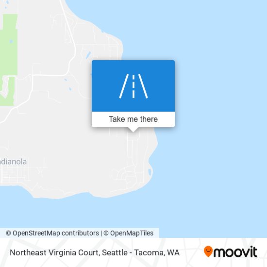 Northeast Virginia Court map