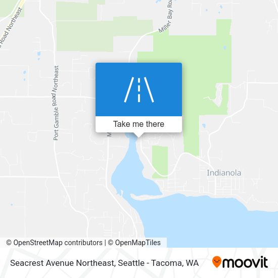 Seacrest Avenue Northeast map