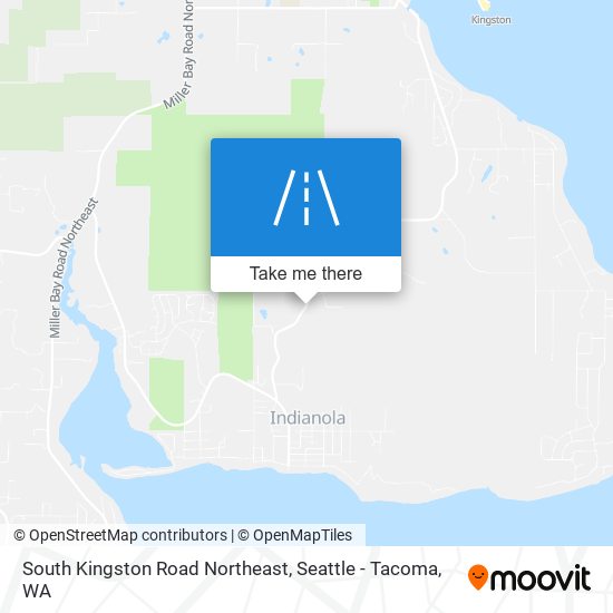 South Kingston Road Northeast map